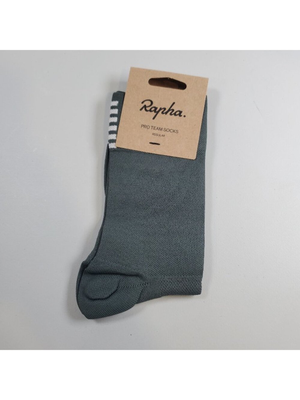 Rapha Pro Team Socks Men Size Small NWT Regular Cuff Height Green Performance
